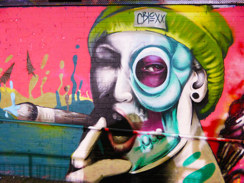 The Writings on the Wall. Femme Fierce: When Female Graffiti Writers Took over Leake Street Tunnel and Painted it Pink