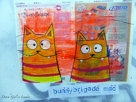 Street Artists Unveiled #5: Sticker Artist BunnyBrigade