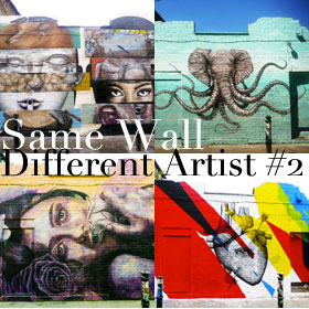 Same Wall Different Street Artist #2: Hanbury Street (Shoreditch)